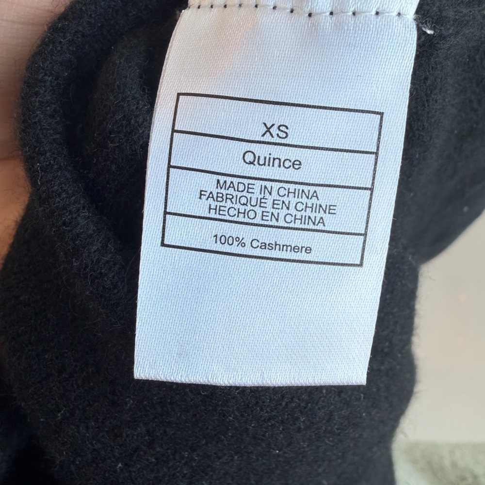 Quince Elegant Black Turtleneck Dress - Picture 4 of 5